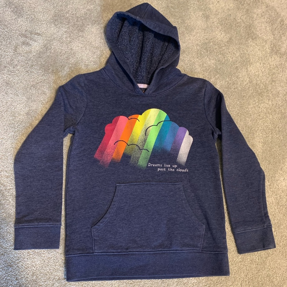 Cat and Jack girls size M (7/8) hoodie.